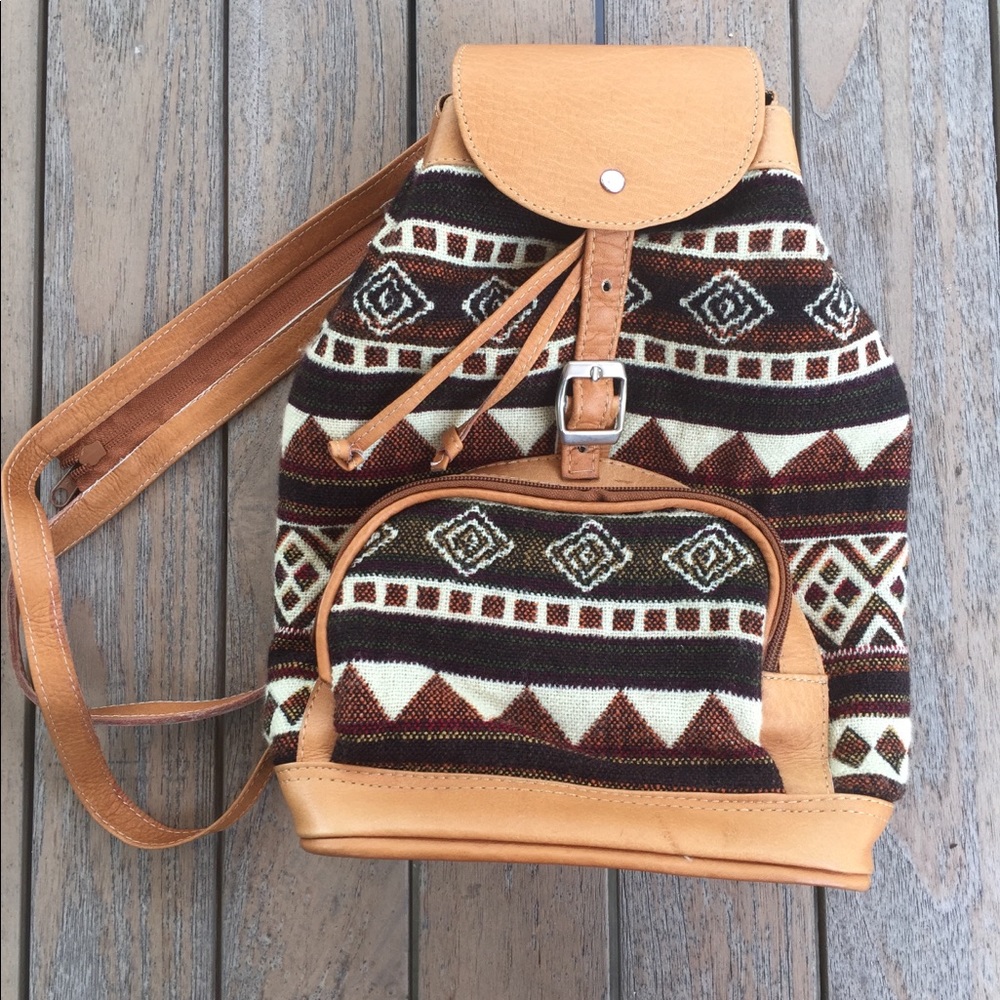 Ecuadorian Mini Backpack, NWOT